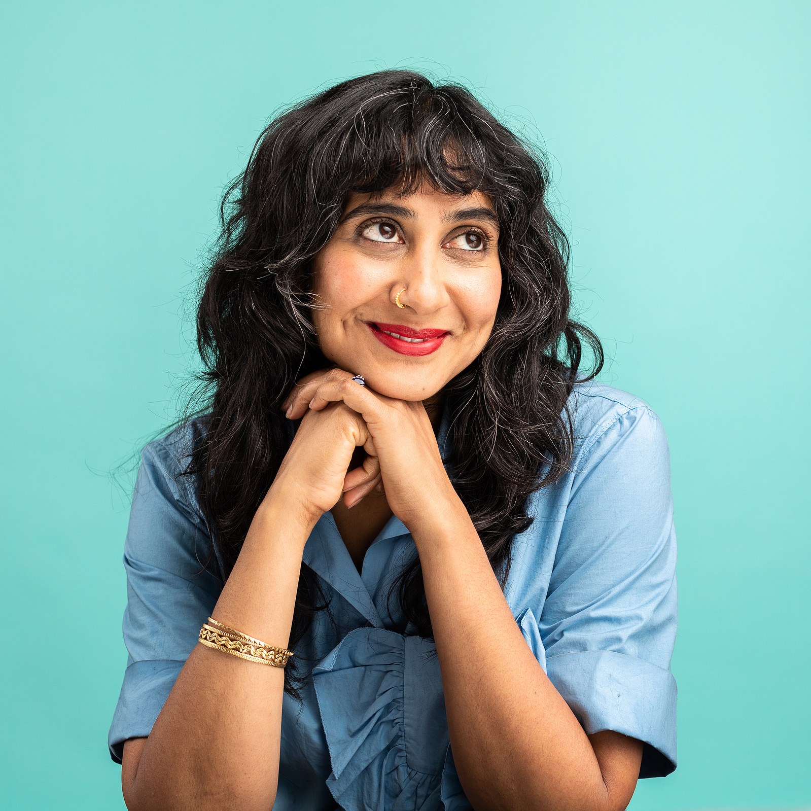 Studio headshot portrait