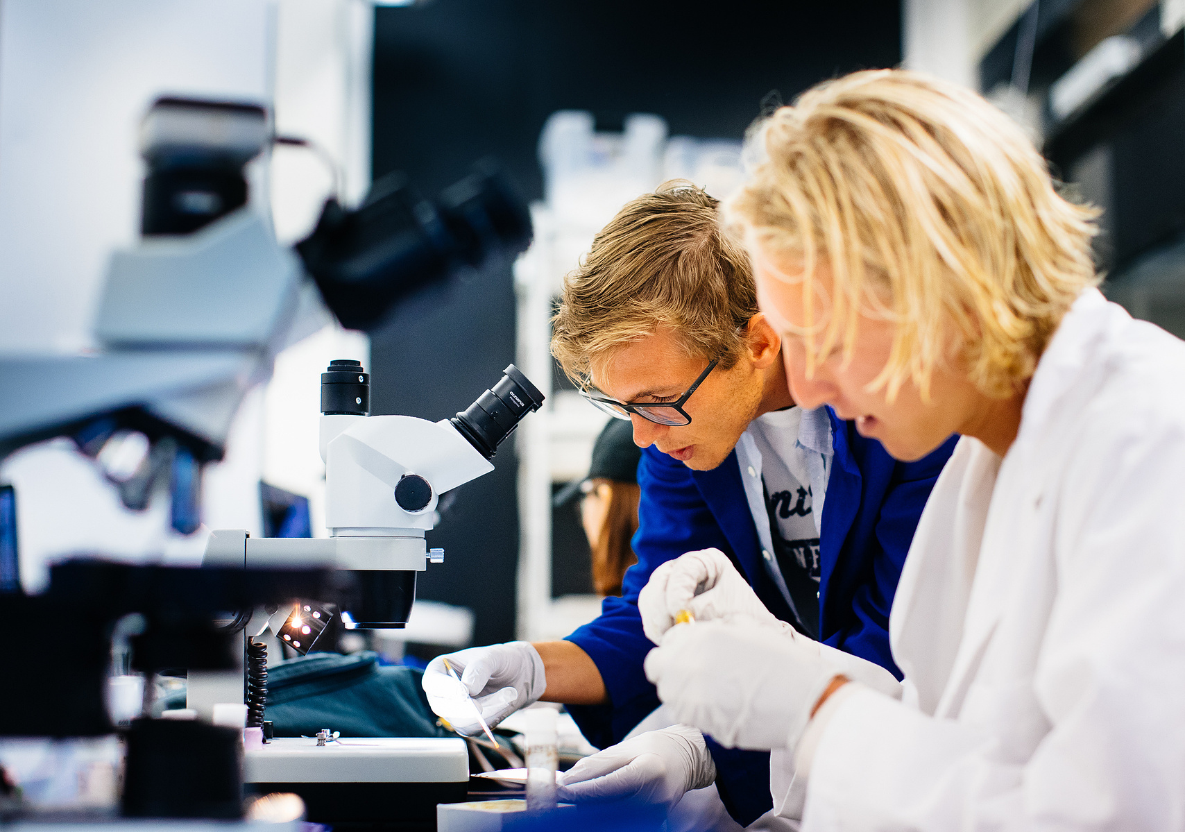 Science team photography